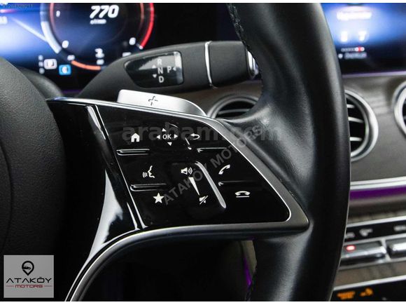 ATAKÖY MOTORS'DAN MERCEDES E200 ÇİFT HFZ+VAKUM+BURMESTER+COMMAND