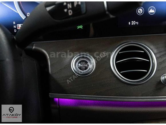 ATAKÖY MOTORS'DAN MERCEDES E200 ÇİFT HFZ+VAKUM+BURMESTER+COMMAND