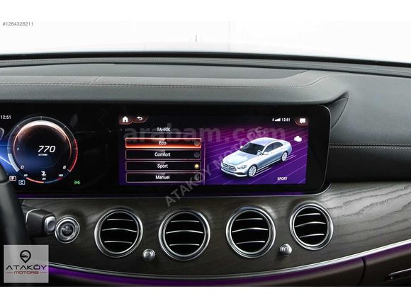 ATAKÖY MOTORS'DAN MERCEDES E200 ÇİFT HFZ+VAKUM+BURMESTER+COMMAND
