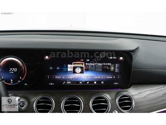 ATAKÖY MOTORS'DAN MERCEDES E200 ÇİFT HFZ+VAKUM+BURMESTER+COMMAND