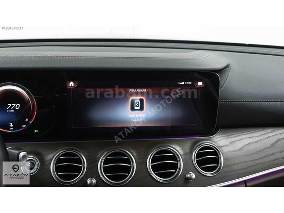 ATAKÖY MOTORS'DAN MERCEDES E200 ÇİFT HFZ+VAKUM+BURMESTER+COMMAND
