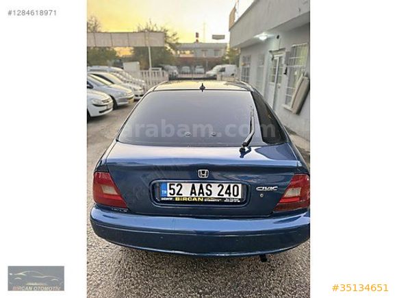 BİRCAN OTO DAN OTOMATİK HONDA 1,6 CİVİC BENZİN LPG LI KM 245