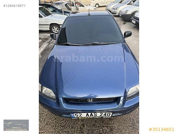 BİRCAN OTO DAN OTOMATİK HONDA 1,6 CİVİC BENZİN LPG LI KM 245
