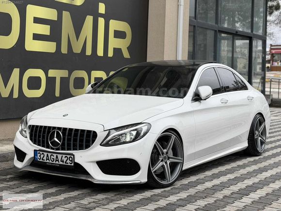 2015 MERCEDES BENZ C200 D AMG İMZALI TRAMERSİZ