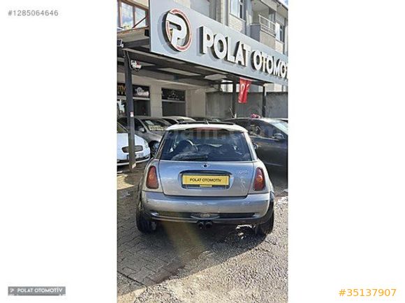 Mini cooper s cam tavanlı kredi kartına 12 ay taksit imkanı