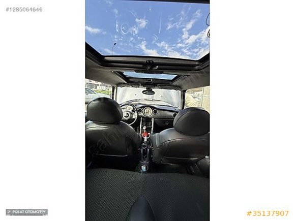 Mini cooper s cam tavanlı kredi kartına 12 ay taksit imkanı