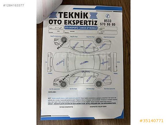 2022 İLK ELDEN HATASIZ BOYASIZ TRAMERSİZ FIRSAT ARACII