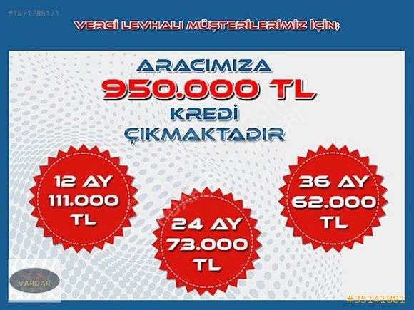 2024 MODEL HATASIZ GARANTİSİ DEVAM EDİYOR 950.000 TL KREDİ