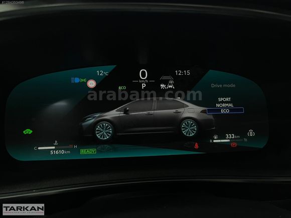 TARKAN'DAN TAMAMINA KREDİ 51 BİNDE 2023 COROLLA FLAME-X SUNROOF