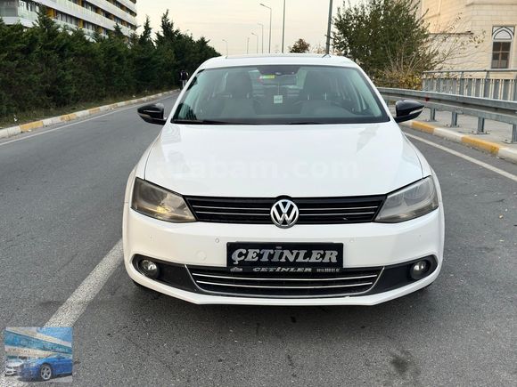 ÇETİNLERDEN 2012 VW JETTA 1.4 TSİ COMFORTLİNE SANRUFLU