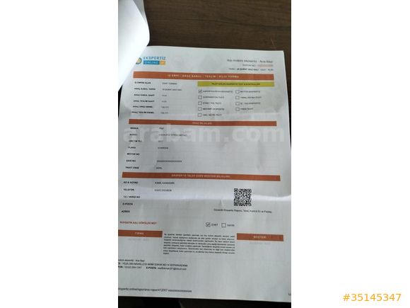 Ağır hasar kayıtlı Ama sorunsuz temiz!