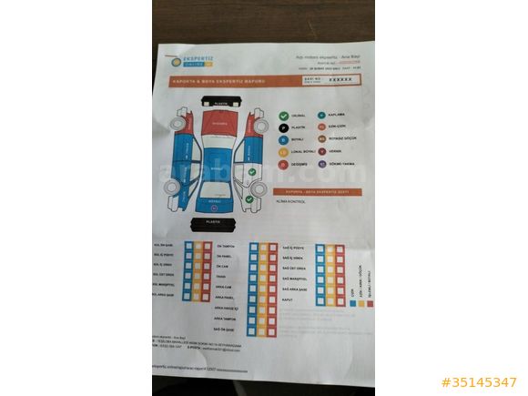 Ağır hasar kayıtlı Ama sorunsuz temiz!