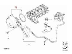 BMW E60 E87 E90 M47 ÇIKMA FREN VAKUM POMPASI 11667791232 7791232