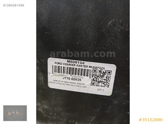Courier Motor Alt Muhafaza