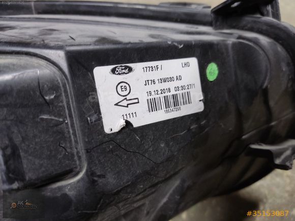 FORD COURİER SOL FAR KROM ÇIKMA ORJİNAL