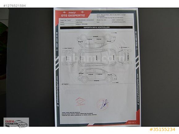2005 MODEL-1.5 DİZEL-90 BEYGİR-SW-HATASIZ-BOYASIZ-DEĞİŞENSİZ-
