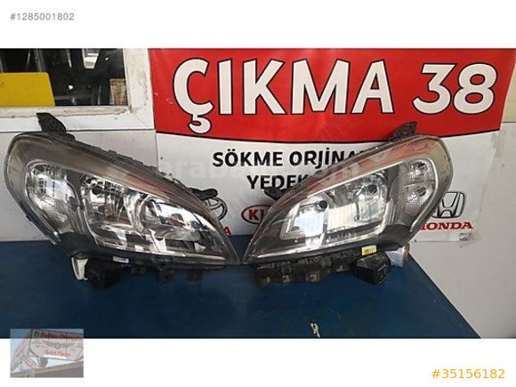 Fiat Doblo 4 Sağ Sol Far Orjinal Çıkma