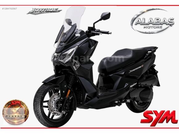 ALABAŞ MOTORS SYM JOYRİDE 300CC BEYAZ SİYAH NARDO GRİ..