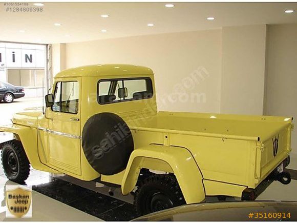 BAŞKAN JEEP'DEN CLASSİC WİLLYS PİCK UP