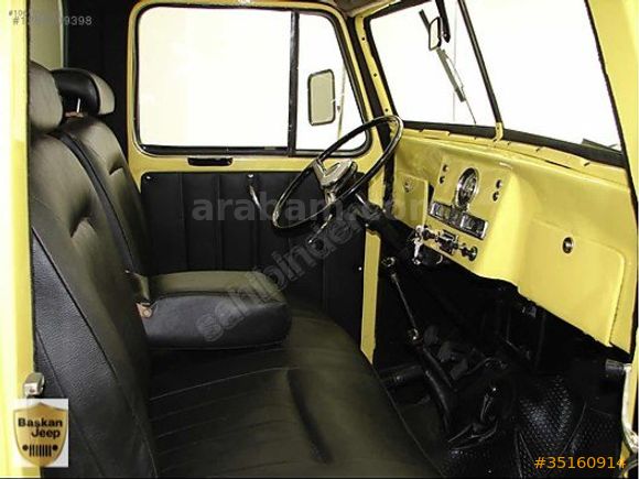 BAŞKAN JEEP'DEN CLASSİC WİLLYS PİCK UP
