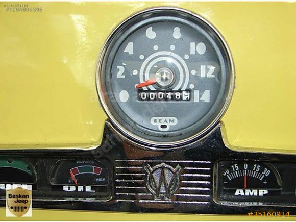 BAŞKAN JEEP'DEN CLASSİC WİLLYS PİCK UP