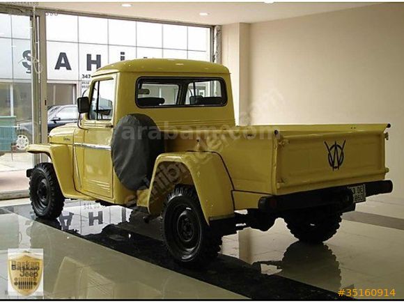 BAŞKAN JEEP'DEN CLASSİC WİLLYS PİCK UP