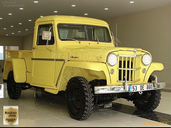 BAŞKAN JEEP'DEN CLASSİC WİLLYS PİCK UP