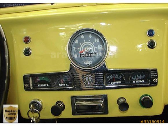 BAŞKAN JEEP'DEN CLASSİC WİLLYS PİCK UP