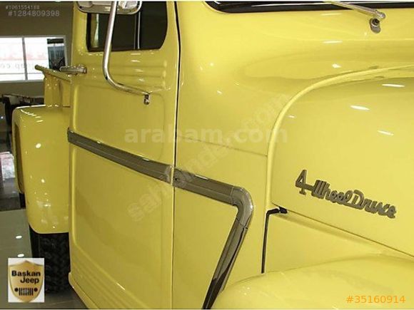 BAŞKAN JEEP'DEN CLASSİC WİLLYS PİCK UP