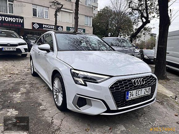 NUR OTOMOTİVDEN ORJİNAL İLK SAHİBNDEN AUDİ A 3 SEDAN 2021