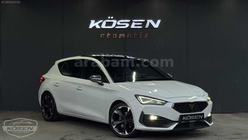 Galeriden Cupra Leon 1.5 eTSI Standart 2023 Model İstanbul 98.000 km Beyaz