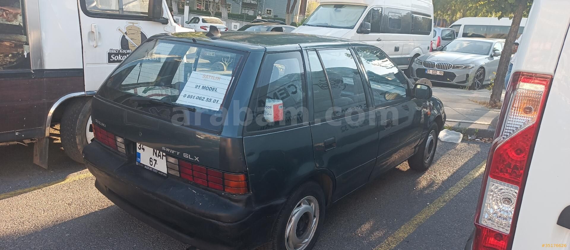 Sahibinden Suzuki Swift 1.0 GL 1991 Model İstanbul 264.000 km Lacivert 3