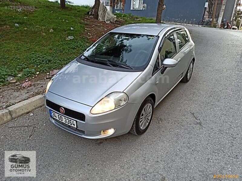 Galeriden Fiat Punto Grande 1.4 Fire Active 2010 Model İzmir 215.000 km Gri