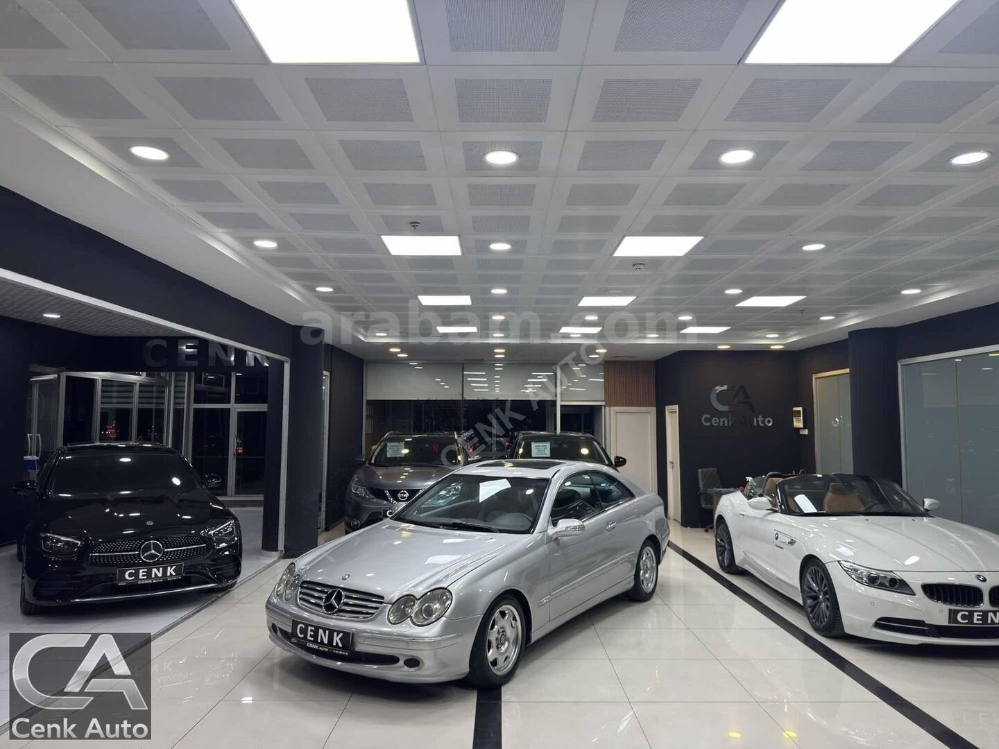 Galeriden Mercedes - Benz CLK 270 CDI Avantgarde 2003 Model İstanbul 332.000 km Gri 6