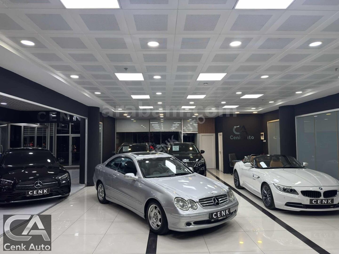 Galeriden Mercedes - Benz CLK 270 CDI Avantgarde 2003 Model İstanbul 332.000 km Gri 4