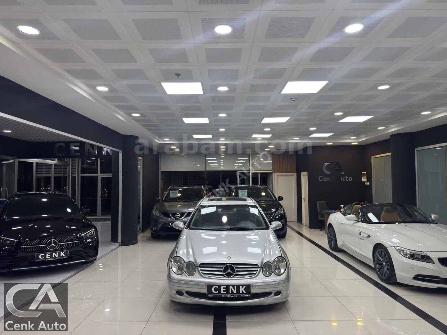 Galeriden Mercedes - Benz CLK 270 CDI Avantgarde 2003 Model İstanbul 332.000 km Gri 5
