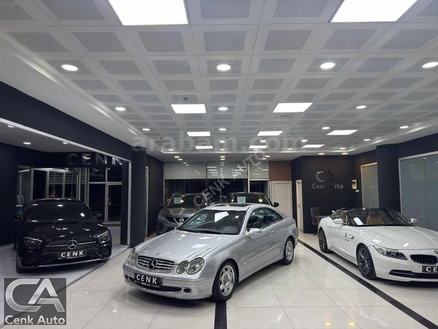 Galeriden Mercedes - Benz CLK 270 CDI Avantgarde 2003 Model İstanbul 332.000 km Gri 3