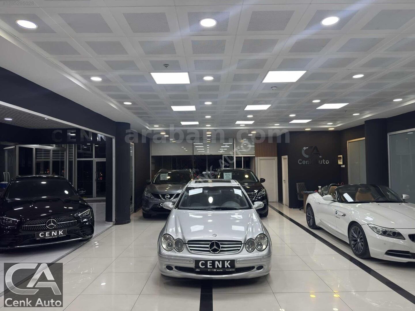 Galeriden Mercedes - Benz CLK 270 CDI Avantgarde 2003 Model İstanbul 332.000 km Gri 2