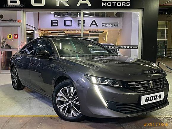 2023PEUGEOT 508 EAT8 ALLURE+TAVAN+K.ISITMA+E.BAGAJ+ŞARJ+NAVİ+KAŞ