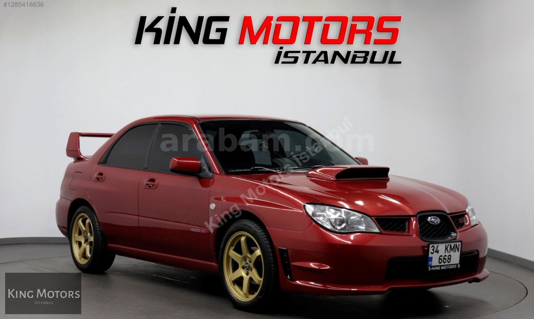 -KING MOTORS- SUBARU IMPREZA 2.0 WRX STİ HAWKEYE 415 BG !! 2