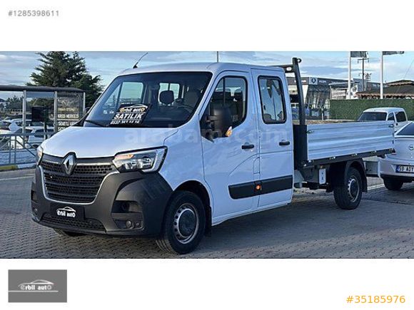 ERBİL AUTO'DAN HATASIZ 2024 RENAULT MASTER ÇİFTKABİN 20.000KM'DE