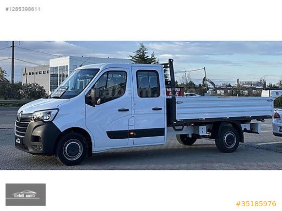 ERBİL AUTO'DAN HATASIZ 2024 RENAULT MASTER ÇİFTKABİN 20.000KM'DE