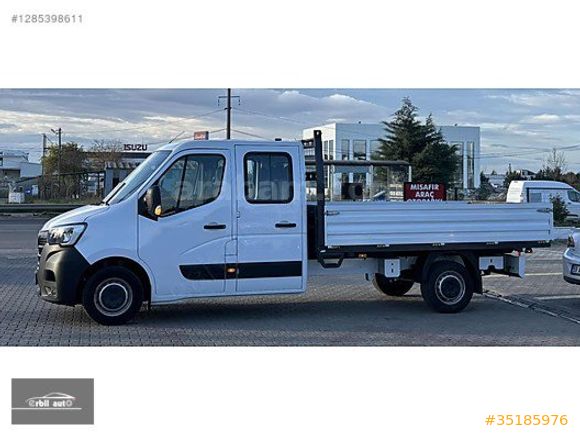 ERBİL AUTO'DAN HATASIZ 2024 RENAULT MASTER ÇİFTKABİN 20.000KM'DE