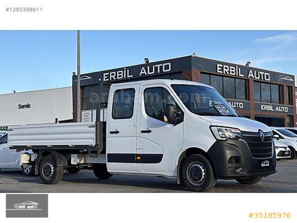 ERBİL AUTO'DAN HATASIZ 2024 RENAULT MASTER ÇİFTKABİN 20.000KM'DE