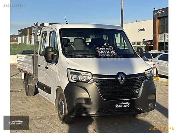 ERBİL AUTO'DAN HATASIZ 2024 RENAULT MASTER ÇİFTKABİN 20.000KM'DE