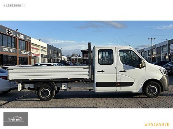 ERBİL AUTO'DAN HATASIZ 2024 RENAULT MASTER ÇİFTKABİN 20.000KM'DE