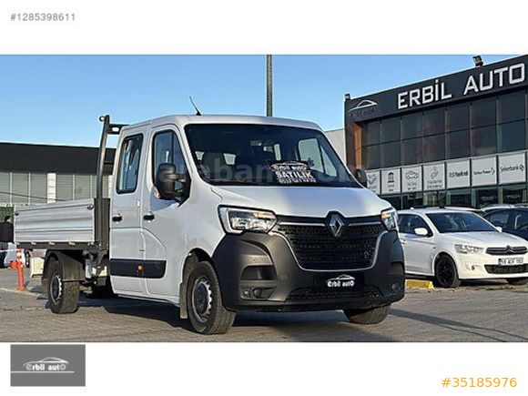 ERBİL AUTO'DAN HATASIZ 2024 RENAULT MASTER ÇİFTKABİN 20.000KM'DE