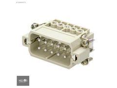 Harting Han 10A-STI-S 09200102612 10 Pin Erkek Insert Konnektör