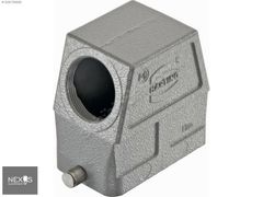 Harting HAN 10B-GS-R-M32 Metal Kablo Girişli Kasa Soket