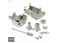 Harting 09670090435 D-Sub 9 Pin Metal Kablo Muhafaza